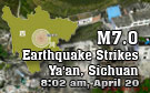 2,089 aftershocks monitored after M-7.0 quake