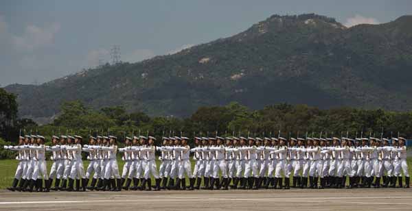 PLA holds open day in Hong Kong