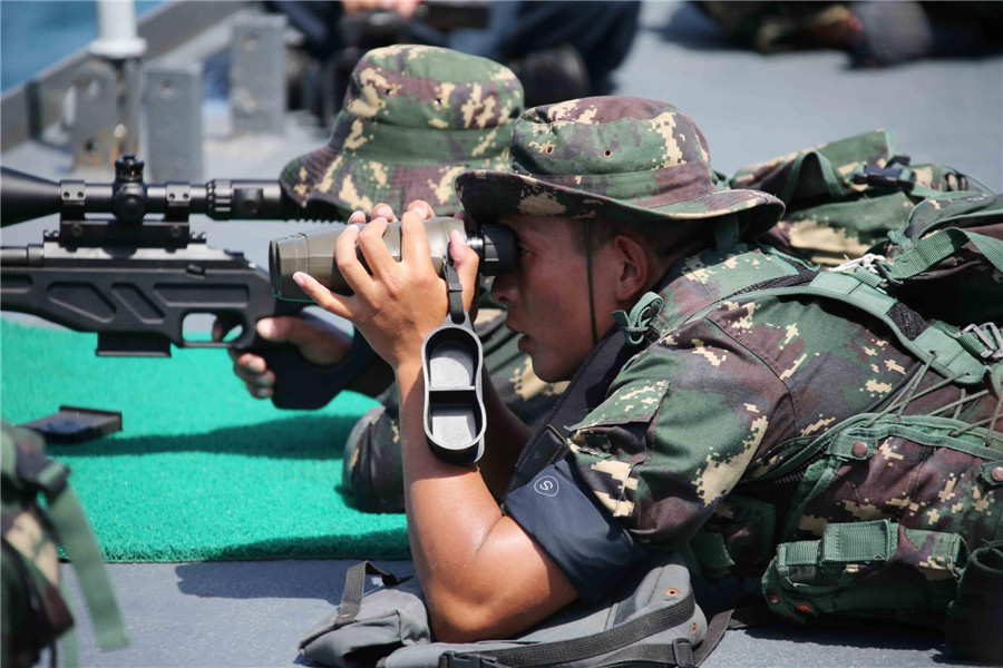 PLA special forces battle contest