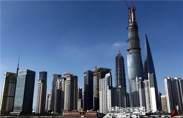 China's tallest building to be finished by 2015