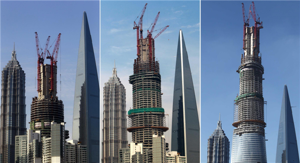 China's tallest building to be finished by 2015
