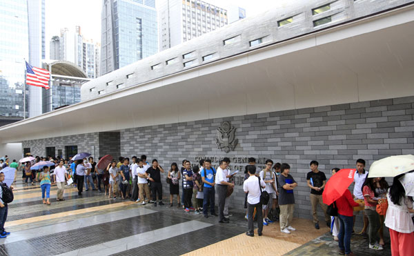 New US consulate in Guangzhou offers quicker service