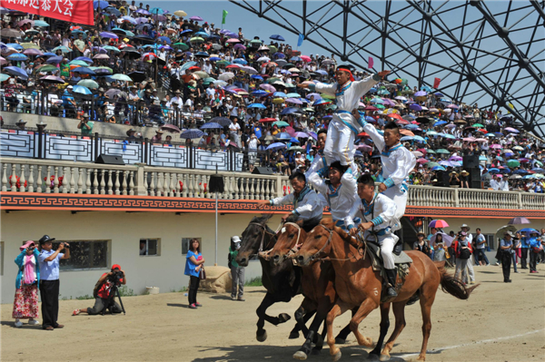 Naadam Festival trots into town for wild games