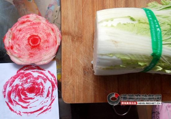Creative netizen does magic with Chinese cabbage