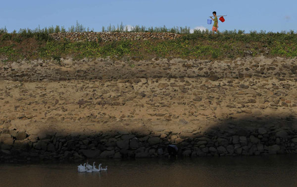 China drought leaves 13 million thirsty