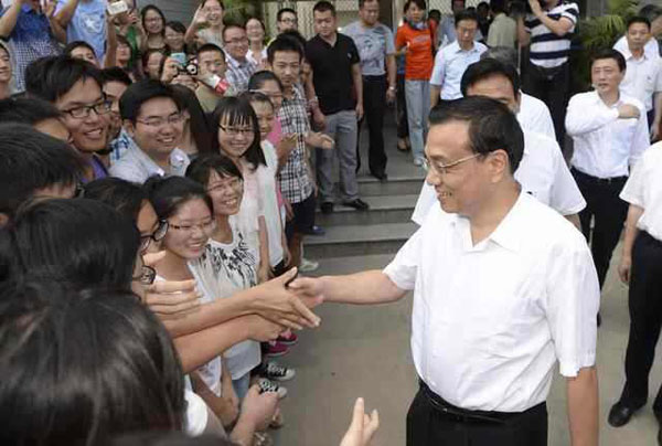 Li tells students to be a 'seed' of growth