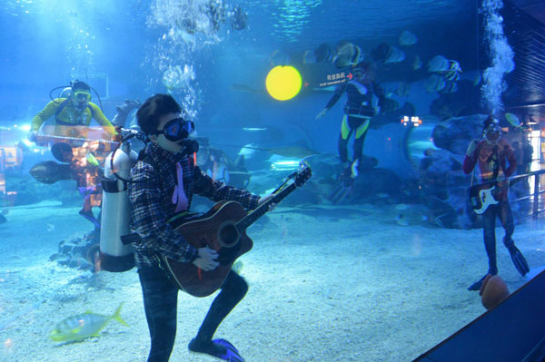 Music underwater
