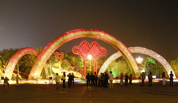 Tian'anmen's flowery moments for National Day