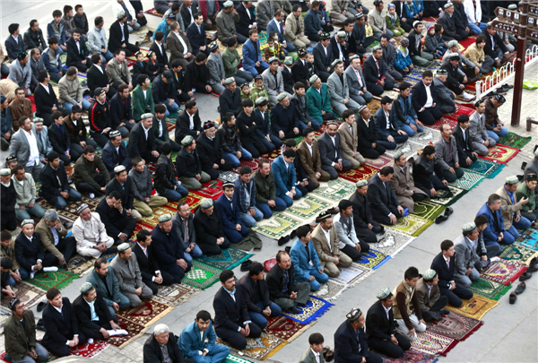 Chinese Muslims celebrate Corban Festival