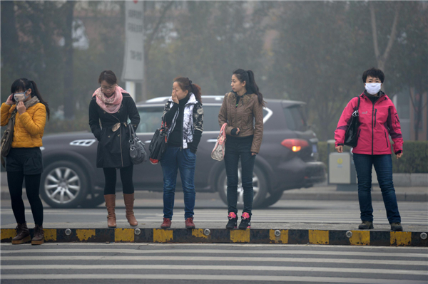 Heavy fog lingers in NE China