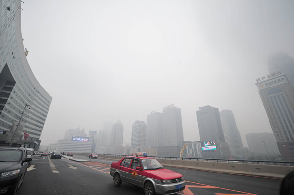 8 Liaoning cities fined for excessive smog