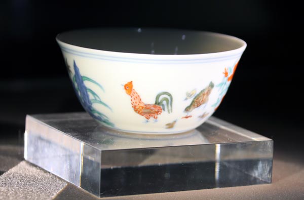 Ming Dynasty 'chicken cup' sells for record $36 million