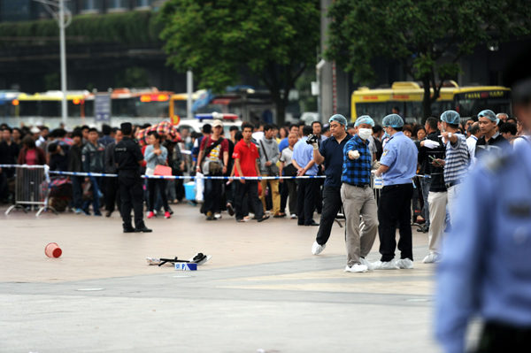 Stabbings at Guangzhou train station injures six