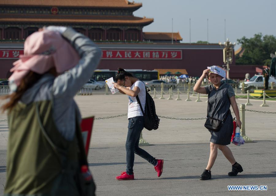 High temperature hits Beijing