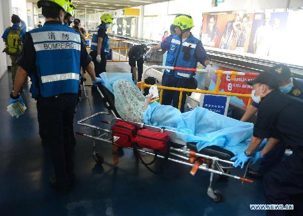 Jet cruiser crash injuries rise to 70 in Macao