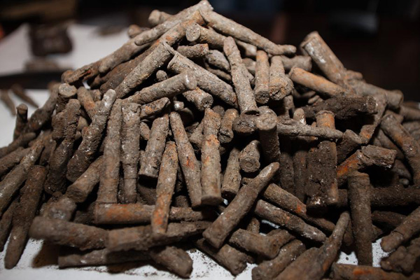 WWII bullets discovered at Nanjing invasion site