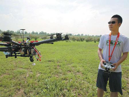 Drone hobbyists taking off in China