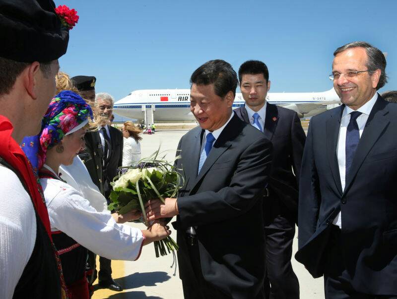 Chinese president pledges to enhance ties with Greece