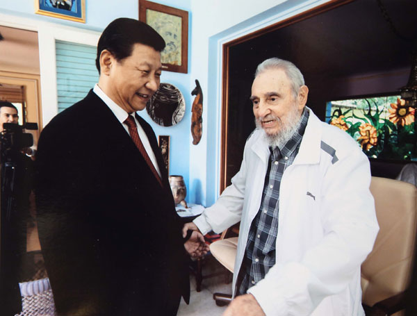 Xi visits old friend Castro