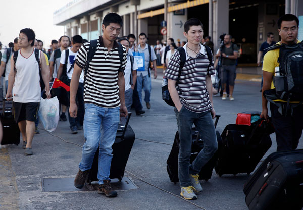Greece evacuates 79 Chinese from Libya