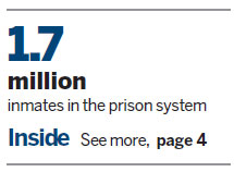 Safety and stability boosted in prison system