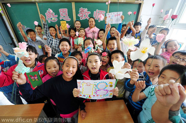 A classy thank you for China's teachers