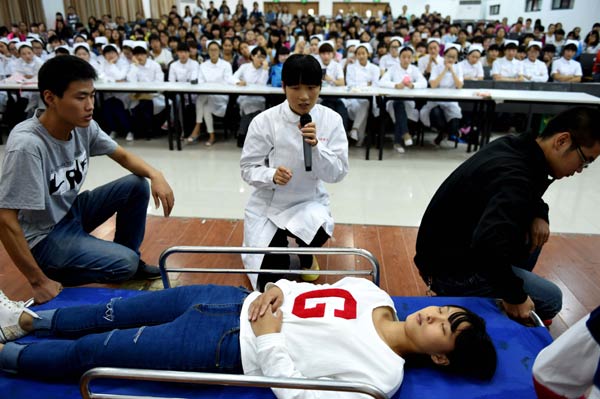 Drills and exercises mark World First Aid Day