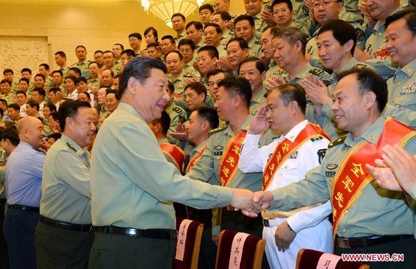 Xi stresses military headquarters' loyalty to Party