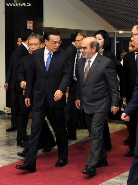 Premier Li meets director-general of UN FAO in Rome