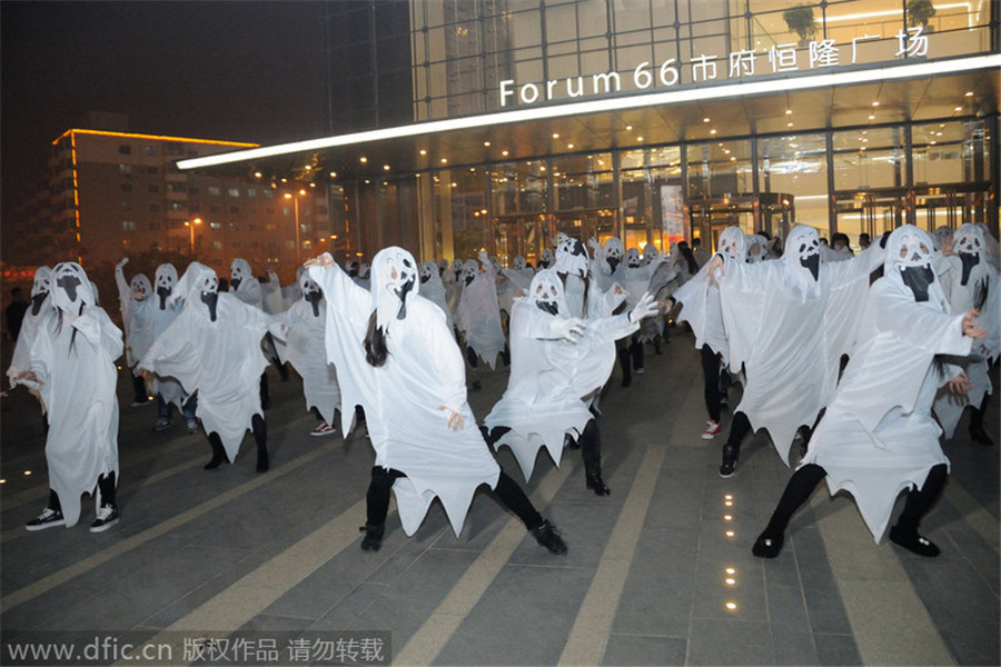 Halloween fun in China