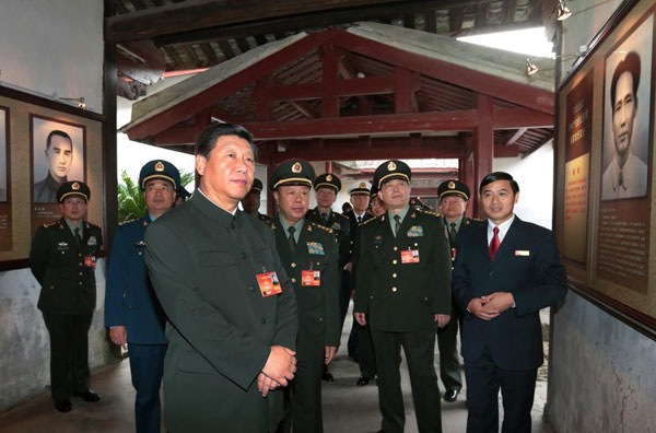 Xi stresses CPC's absolute leadership over army
