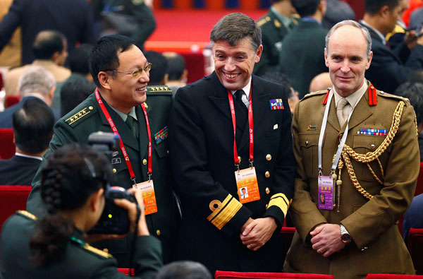 Regional military chiefs hail Beijing's security proposal