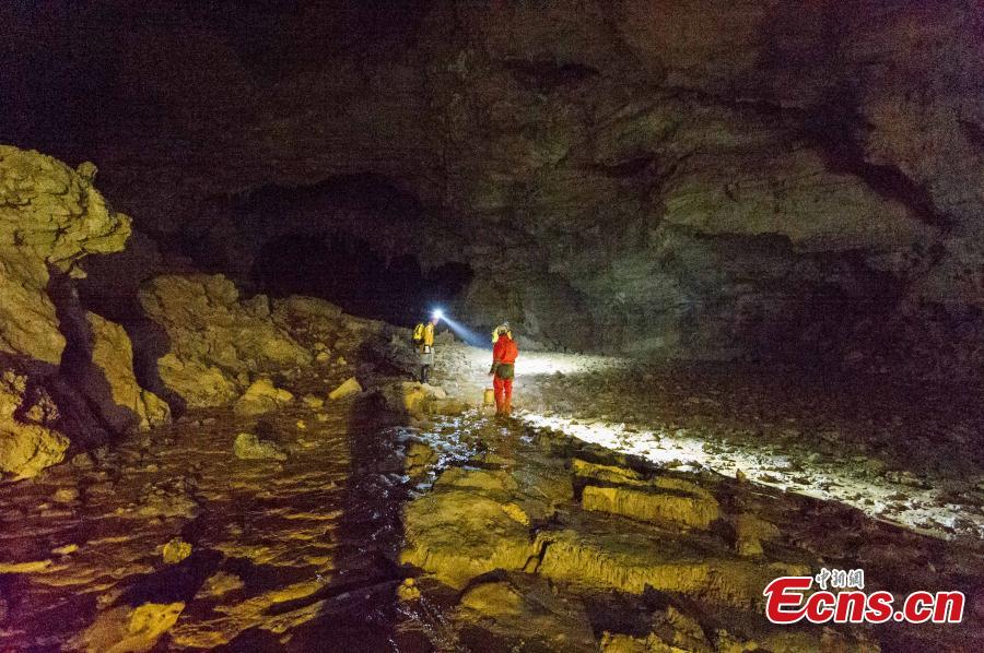 China's longest karst caverns stretch for nearly 160 km