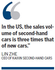 Used cars get into gear