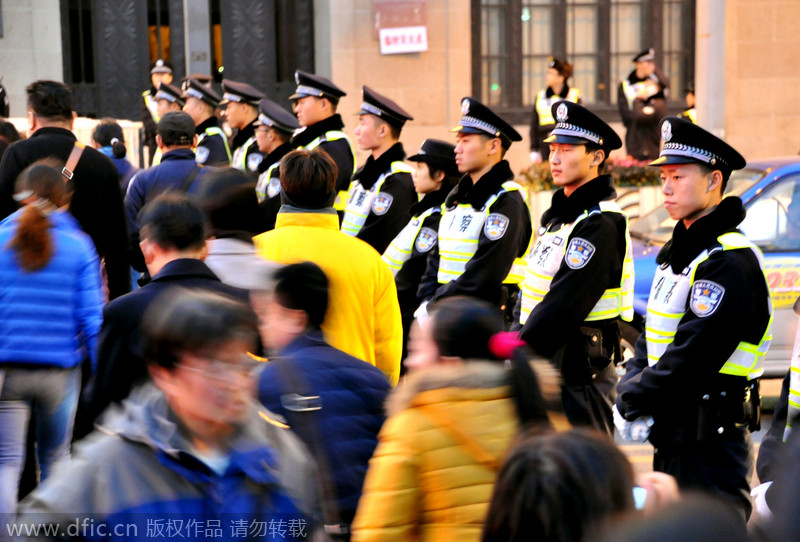 Shanghai beefs up security around fatal stampede site