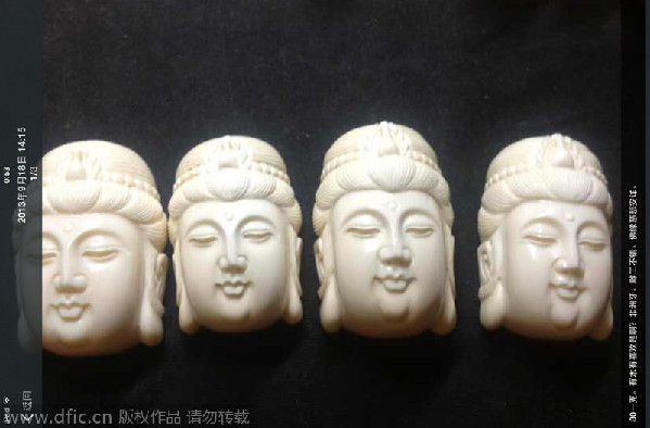 Actress sells illegal ivory products via WeChat