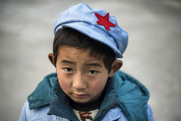 Red Army school in quake-hit town