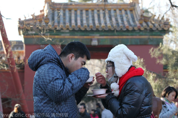 Laba Festival celebrated with free porridge