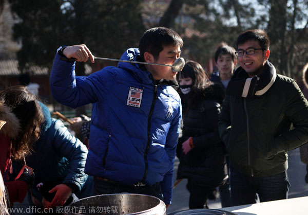 Laba Festival celebrated with free porridge