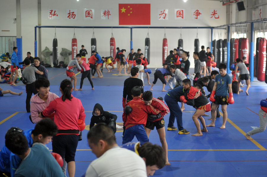 Boxing club makes man out of boys