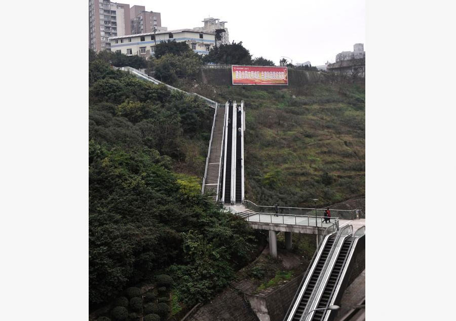 Elevator on the mountain