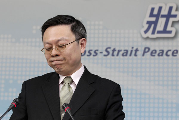 Taiwan's mainland affairs chief resigns