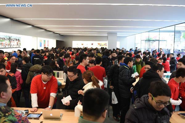17th Apple retail store in Chinese mainland opens in Shenyang
