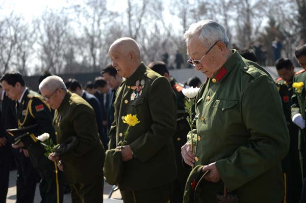 Chinese Korean War soldiers buried