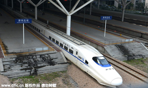 Guangzhou-HK travel time will be cut to 45 minutes