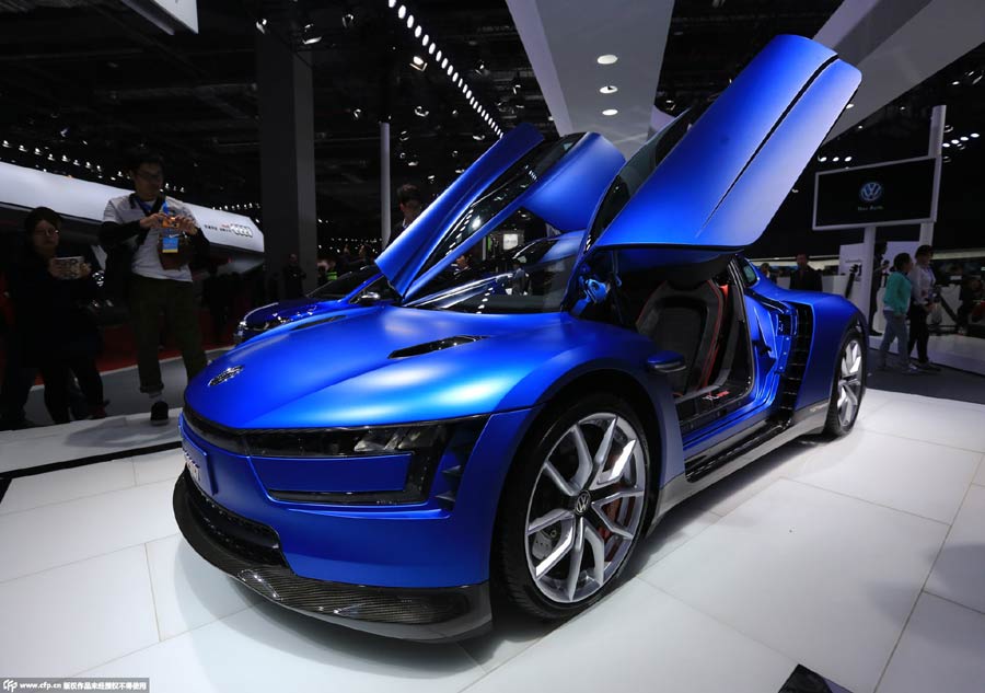 Concept cars in spotlight at Shanghai auto show