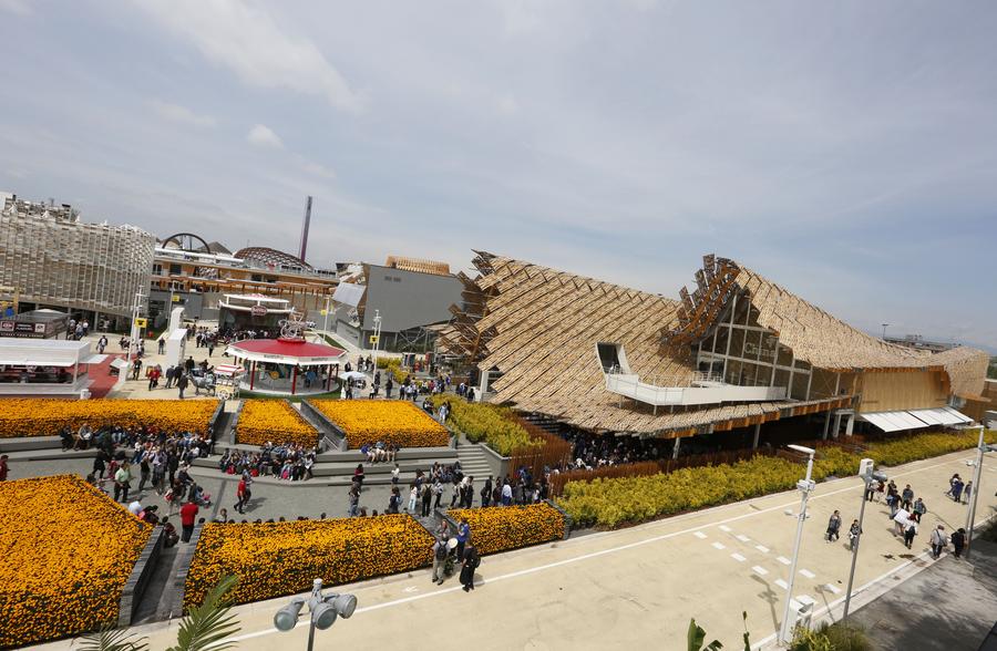China pavilion opens at Expo Milano 2015