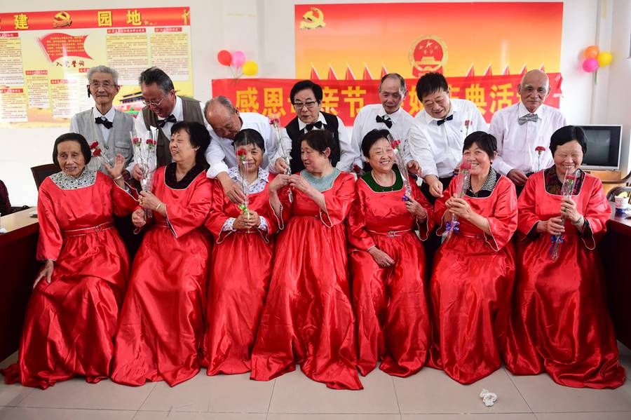 Mother's Day marked across China