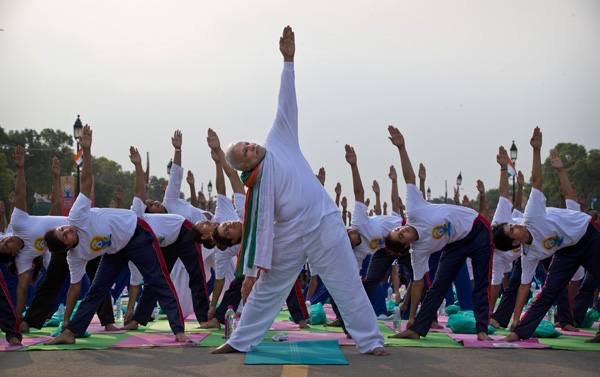 Millions in harmony on Yoga Day