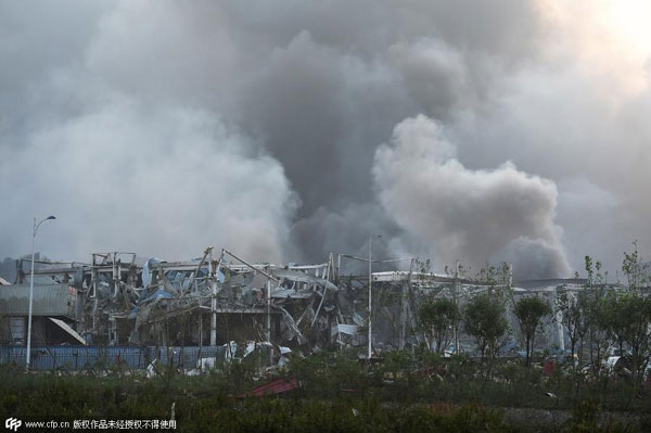Energy sector asked to do safety checks after Tianjin blasts